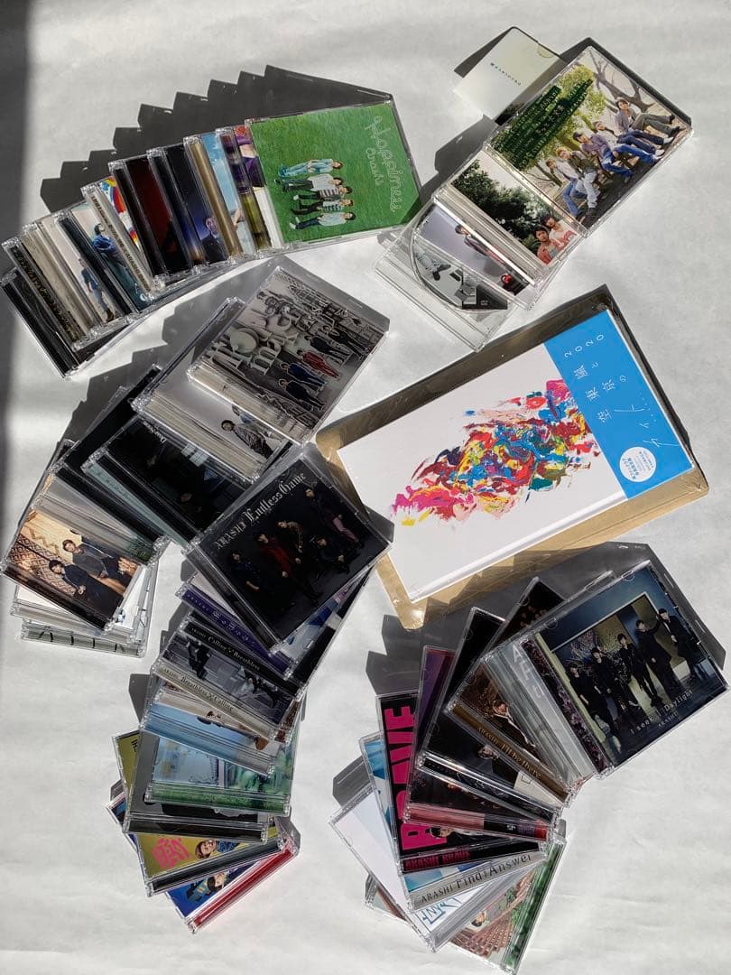 嵐 DVD Blu-ray CDアルバム シングル　　　　　　10周年サイン