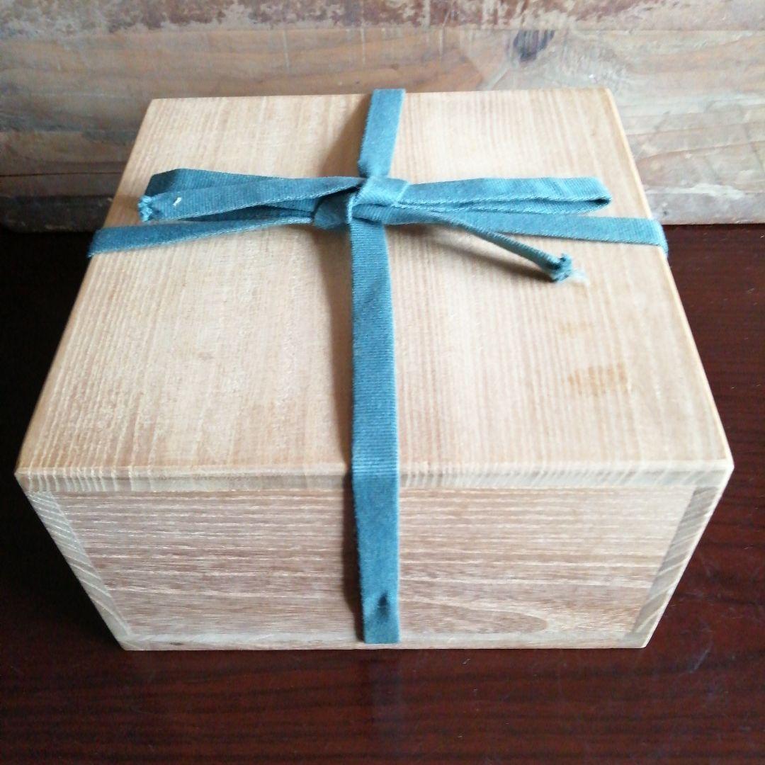 古戦場焼　加藤春永　御深井茶碗　17.2cm　江戸後期　常安識箱