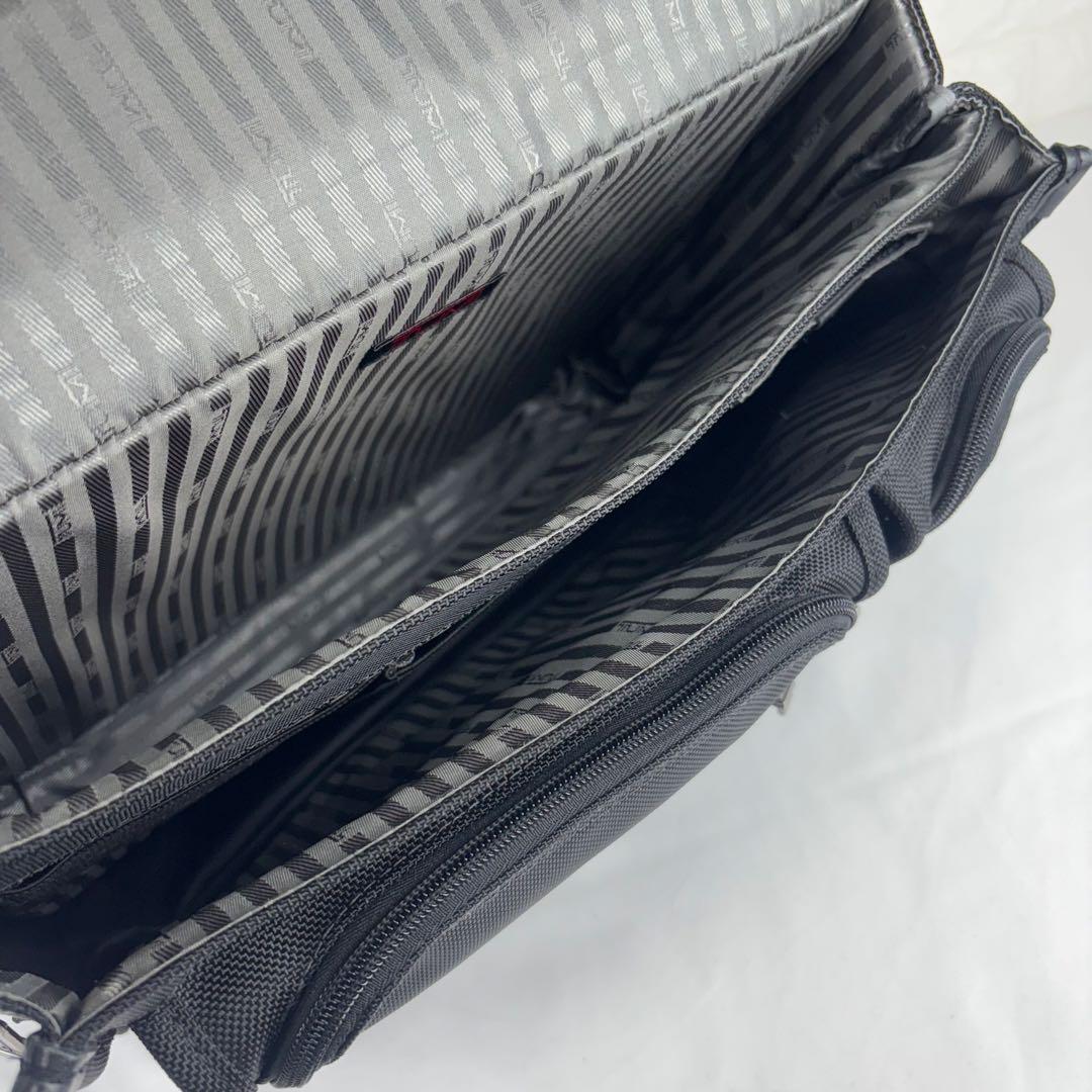 ✨極美品✨ TUMI 26071D4 ビジネス ショルダーバッグ ブラック