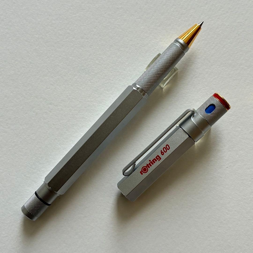 rotring 600G ローラーボール　シルバー