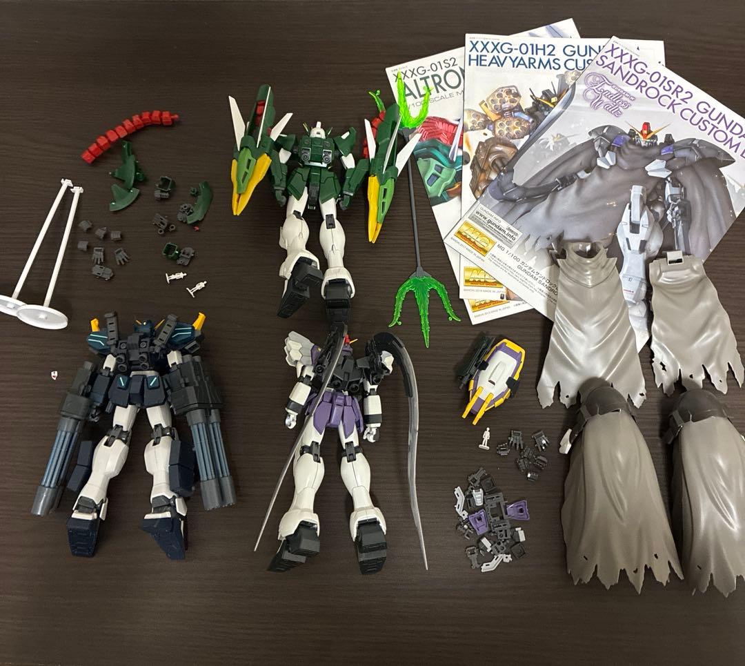 MG 1/100 サンドロック改 ヘビーアームズ改 アルトロンガンダム EW