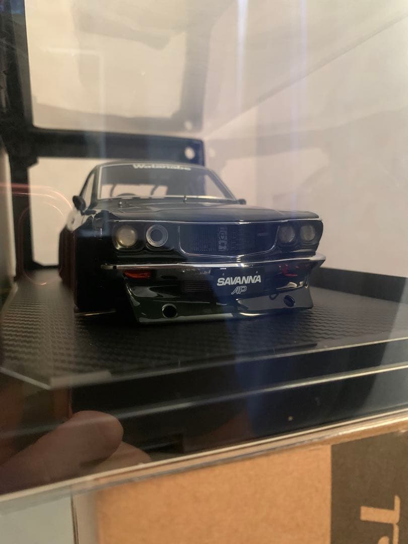 イグニッションモデル1/18マツダサバンナ(S124A)セミワークス　グリーン