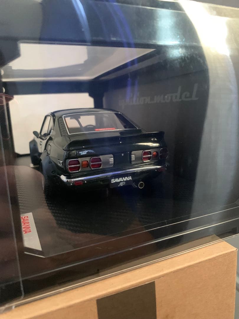 イグニッションモデル1/18マツダサバンナ(S124A)セミワークス　グリーン