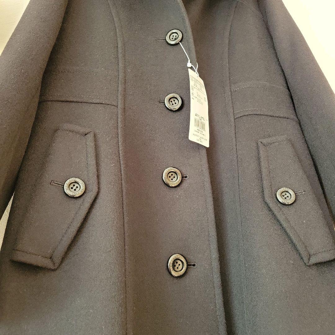 新品BURBERRY BLUE LABEL ファー付きチェスターコート 40