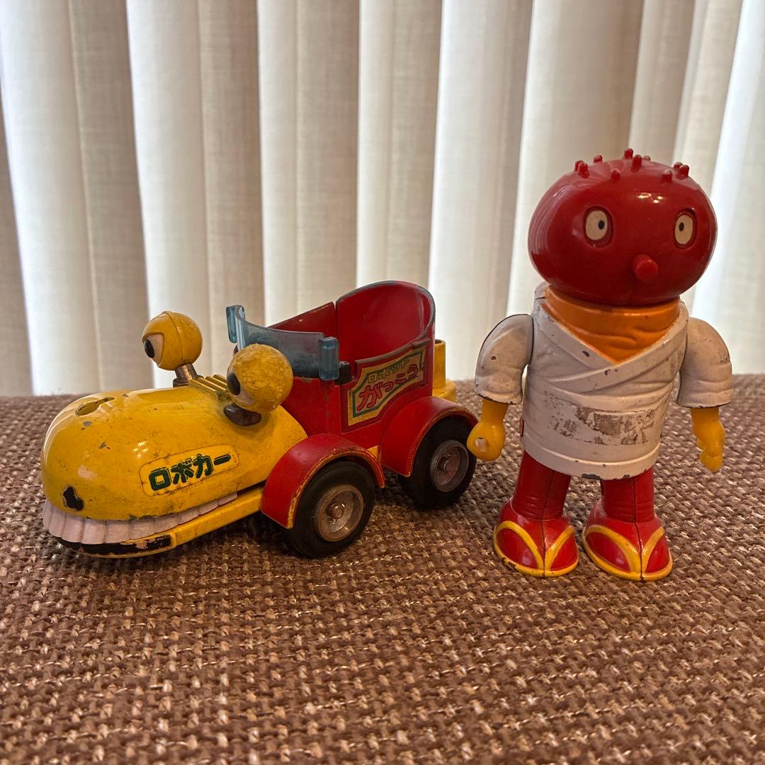 《希少》《当時物》超合金　がんばれロボコン　ロボゲラ　ロボカーセット　ポピー