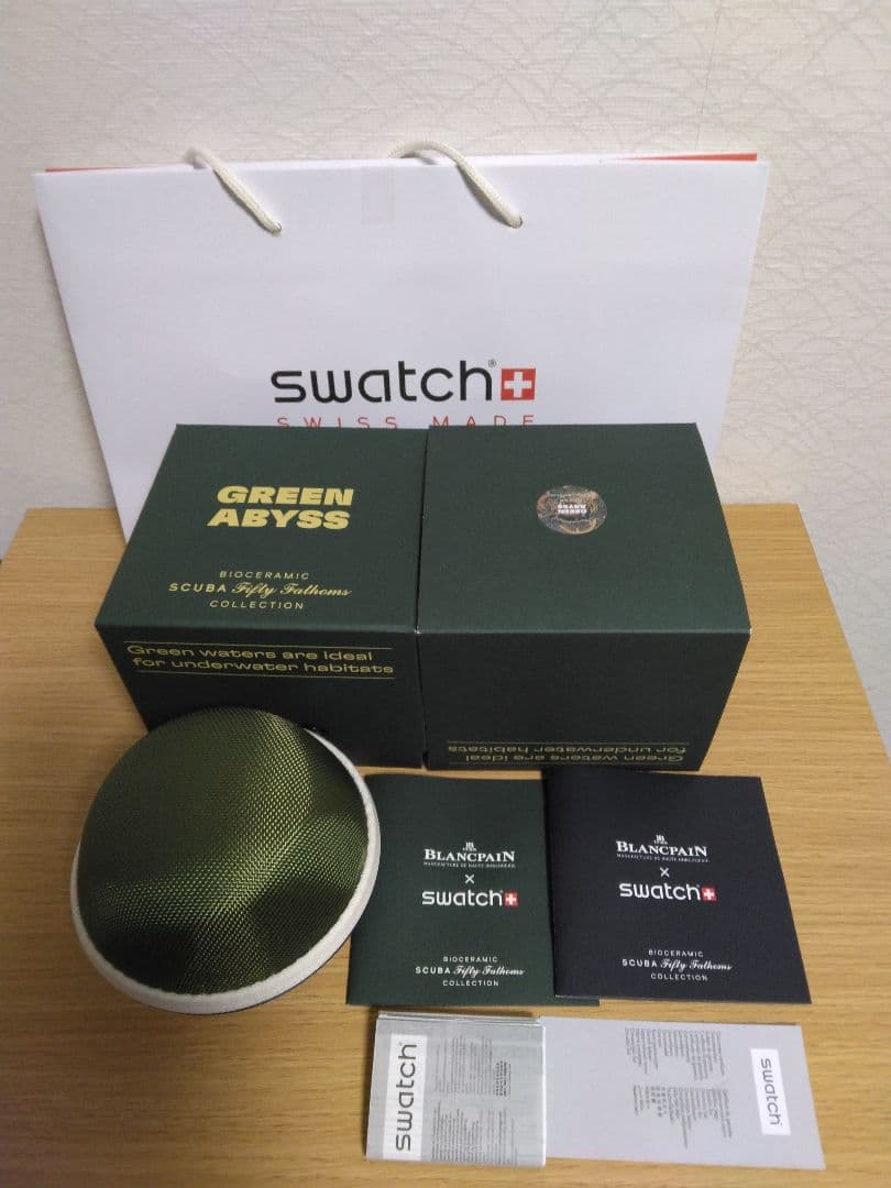 時計 Blancpain x Swatch Scuba Fifty