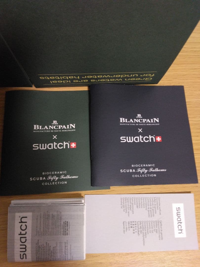 時計 Blancpain x Swatch Scuba Fifty