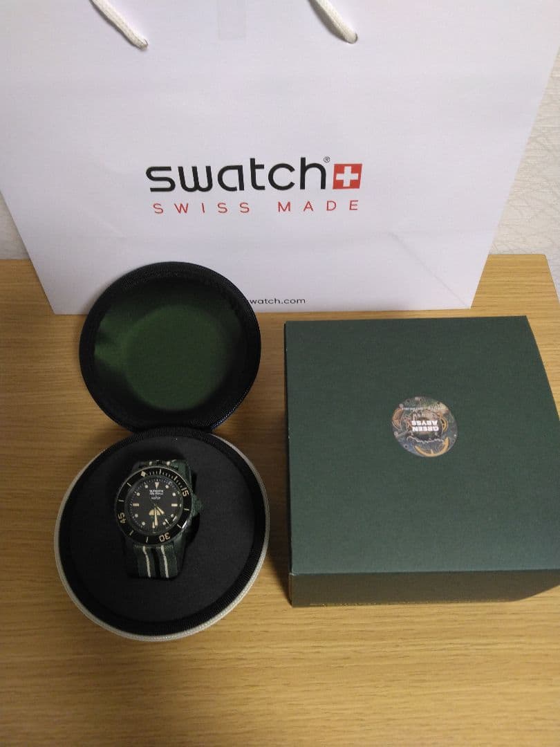 時計 Blancpain x Swatch Scuba Fifty