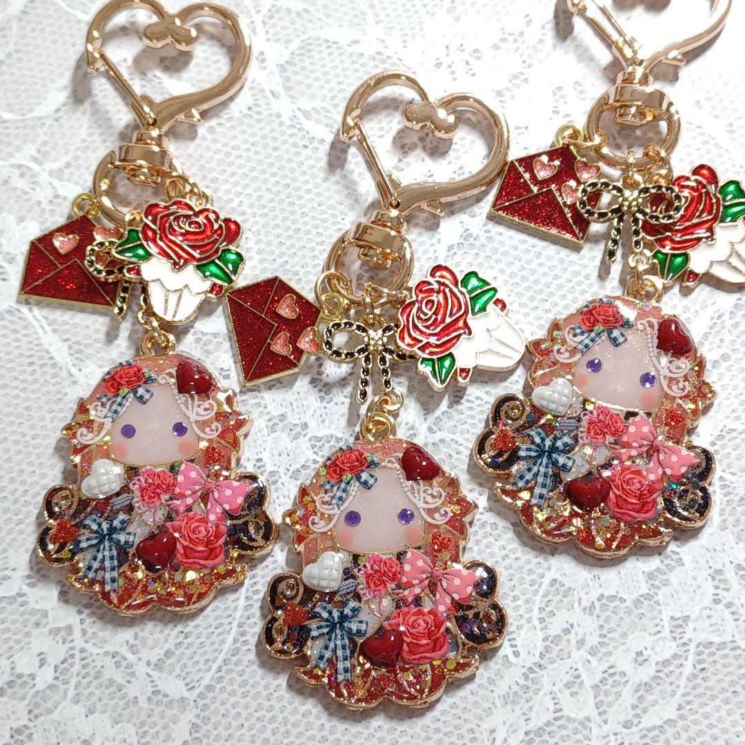 ♡プリンセス♡ハイヒール　アリス&うさぎ　他レジンキーホルダー　計20点
