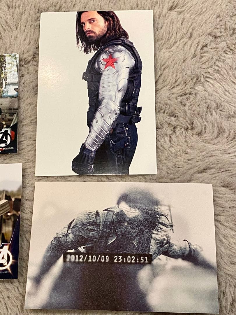 marvel ウィンターソルジャー ブロマイド フォト ポストカード