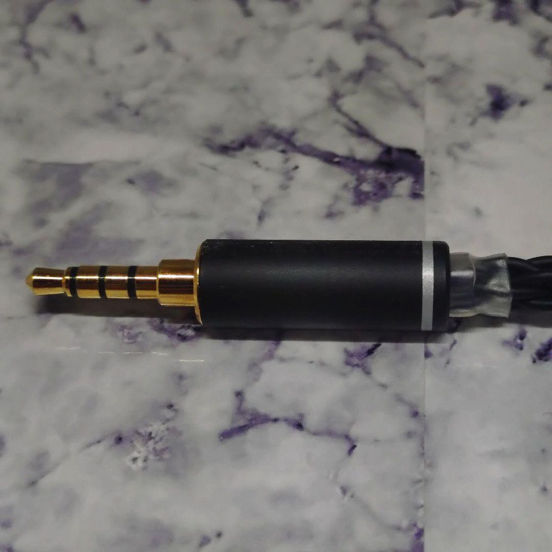 NOBUNAGA Labs 黒龍 ヘッドフォンケーブル　バランスケーブル