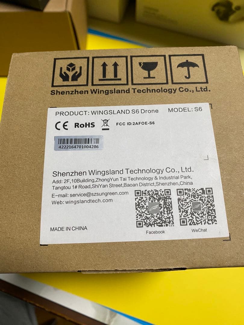 【新品 未開封】WINGSLAND S6 4K ドローン