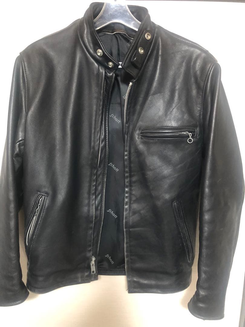 Schott ショット レザージャケット36 ライダースジャケット　641