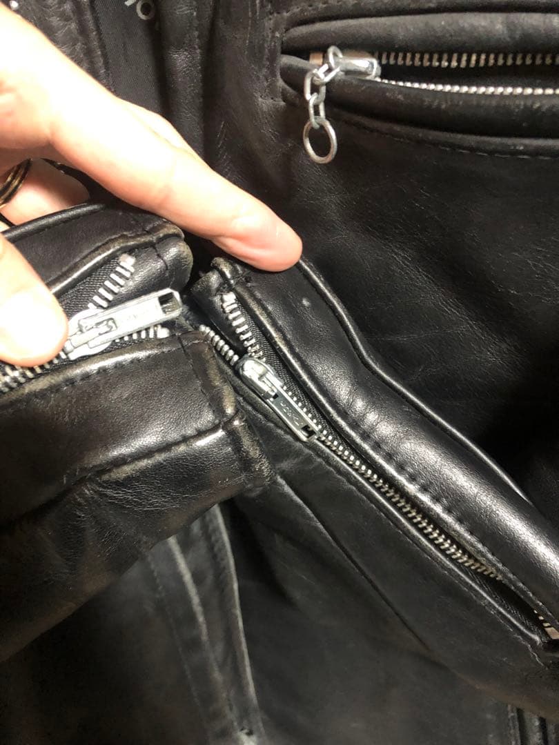 Schott ショット レザージャケット36 ライダースジャケット　641