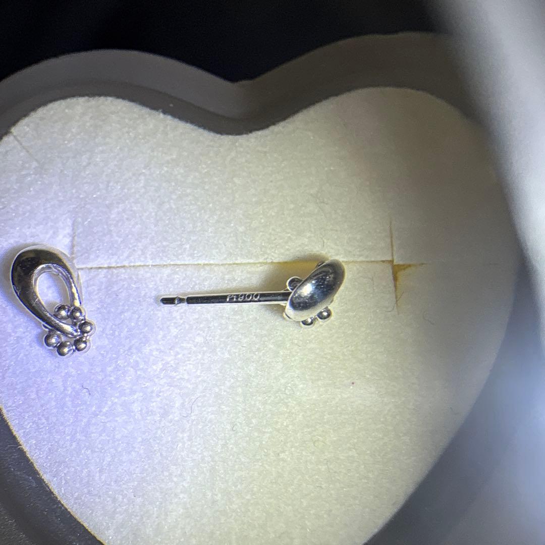 クレージュ　プラチナピアス