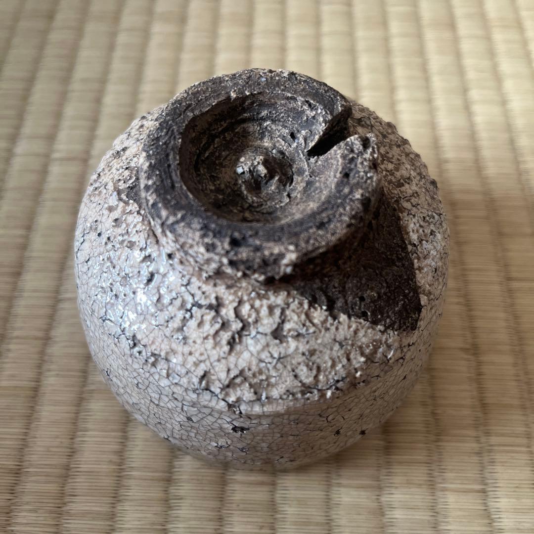 古萩　茶碗　茶道具