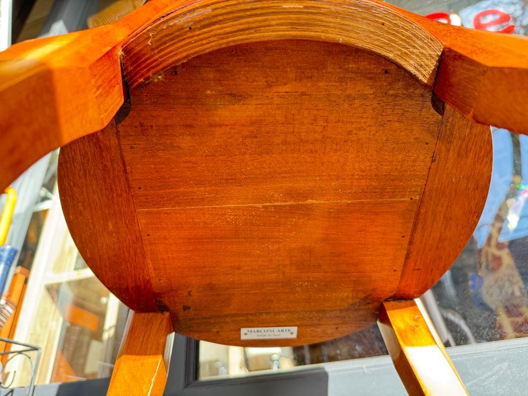 B7124【マルコーニ アルテ】 アンティーク サイドテーブル コンソール