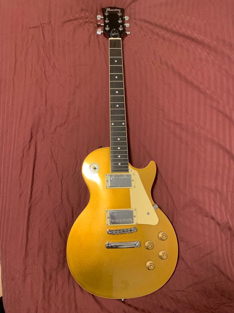 maestro byGibson Les Paul ゴールドトップ エレキギター