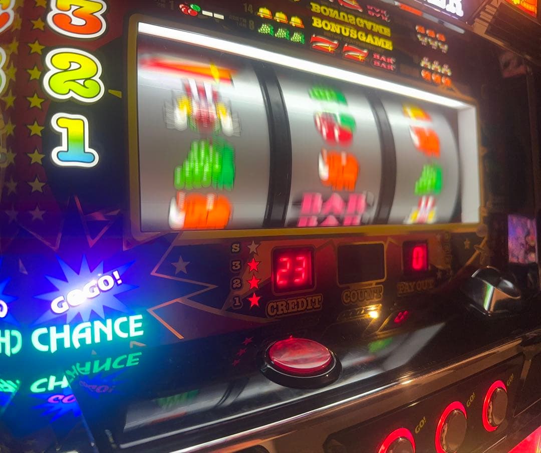 【のんたん】SアイムジャグラーEX（6号機）赤パネル