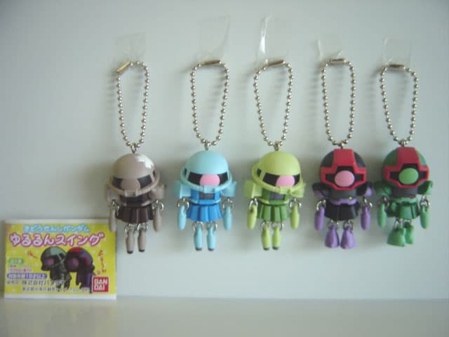 ♯Hhf09BZきどうせんしガンダムゆるるんスイング5種