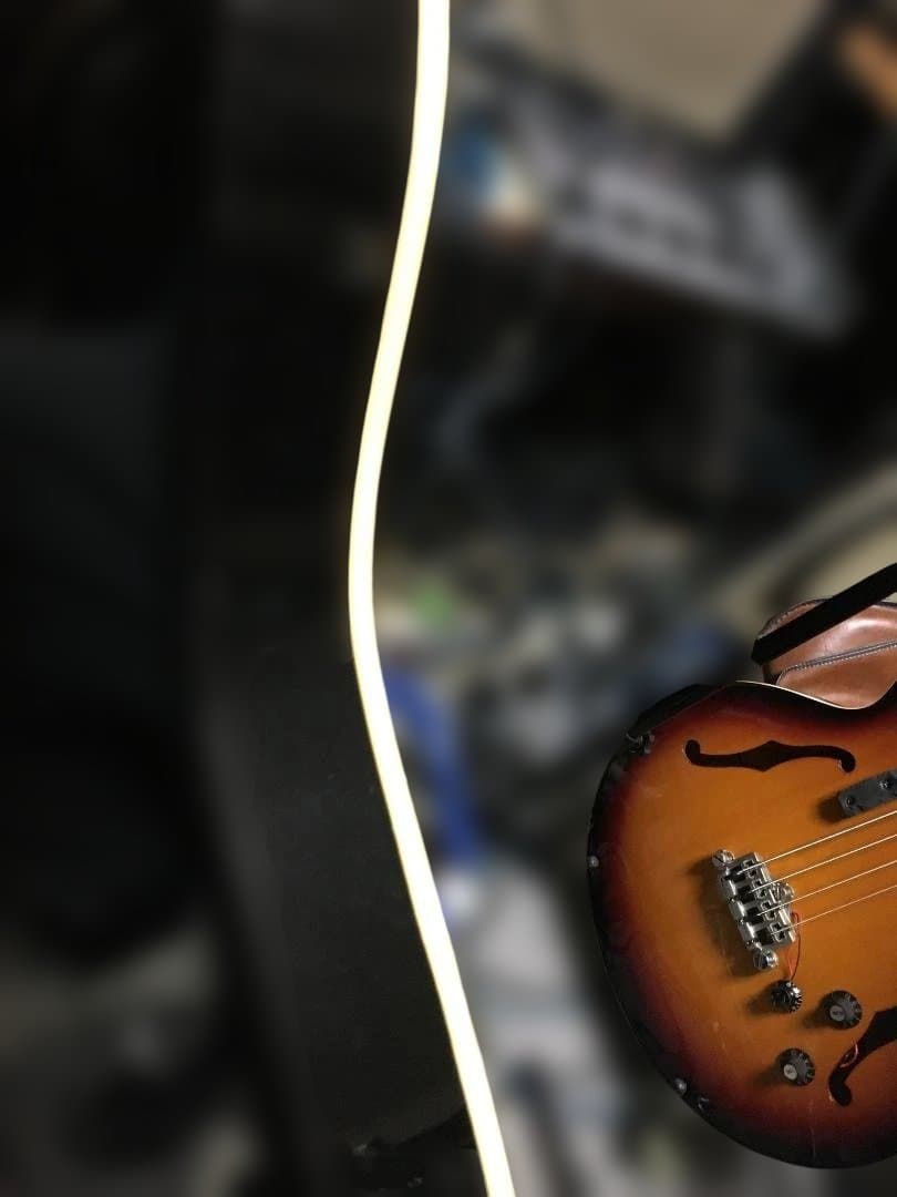 オンリーワン！Godin acousticaster レース他改良多数　動画！