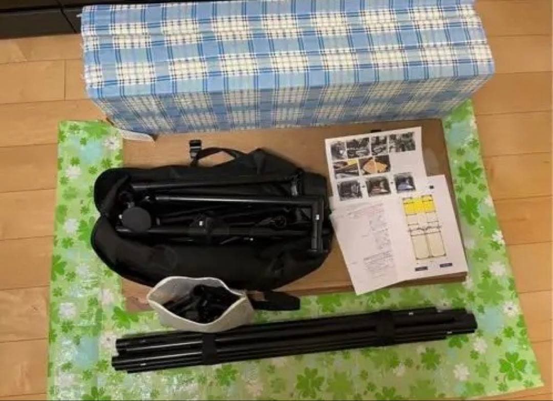 【最終値下げ】車中泊用　手作りフラットベッドキット　スズキハスラー