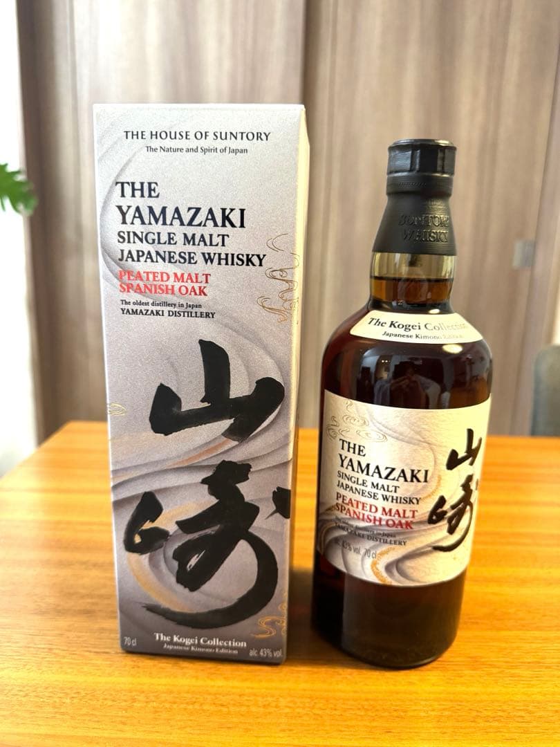 ◇未開栓 山崎 PEATED MALT SPANISH OAK 700ml