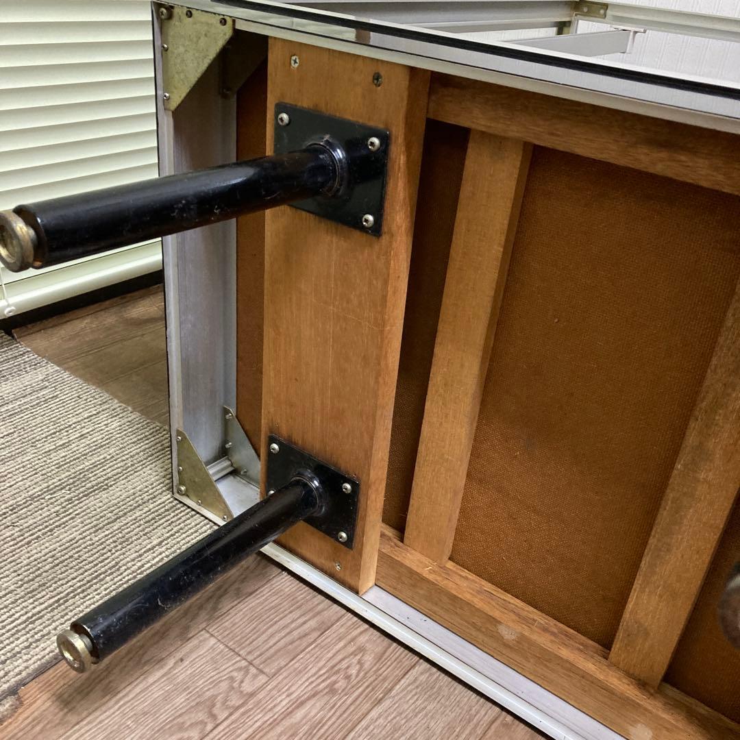 カウンターショーケース ガラスケース Ｌ字型良品 106×106×92×45cm