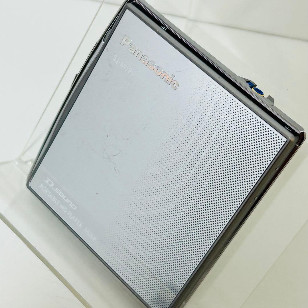【動作未確認】Panasonic MDプレーヤー SJ-MJ99 付属品多数あり