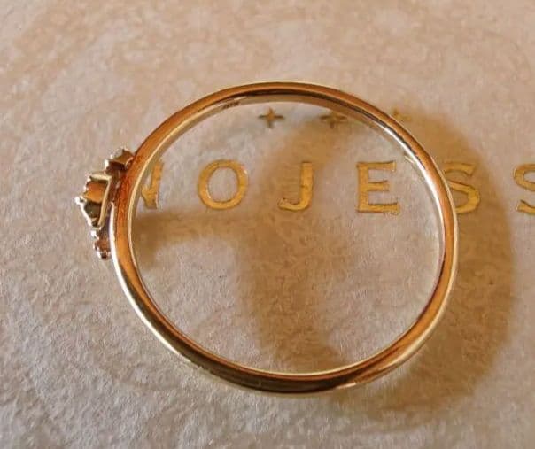 Nojess k10 三日月リング