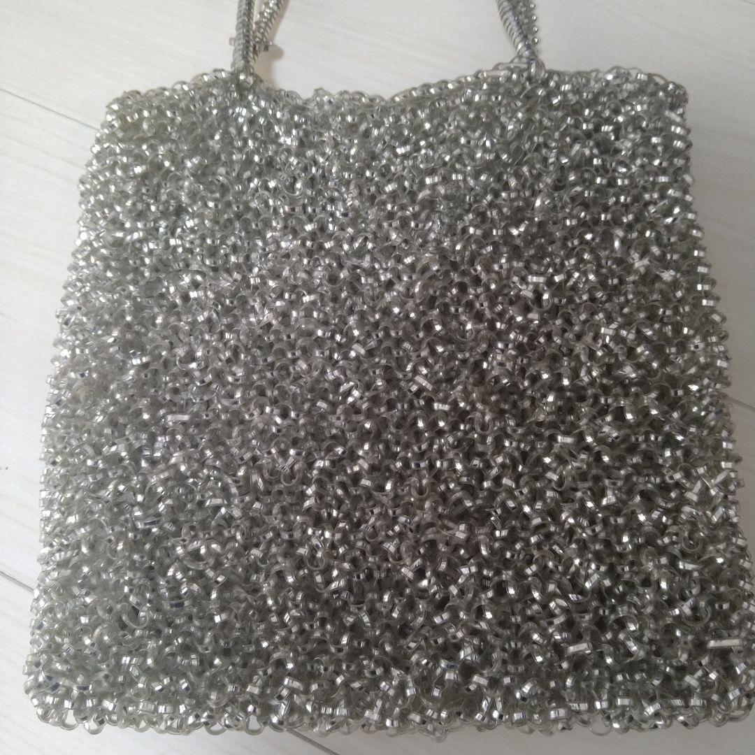 ANTEPRIMAバッグ　シルバー　美品