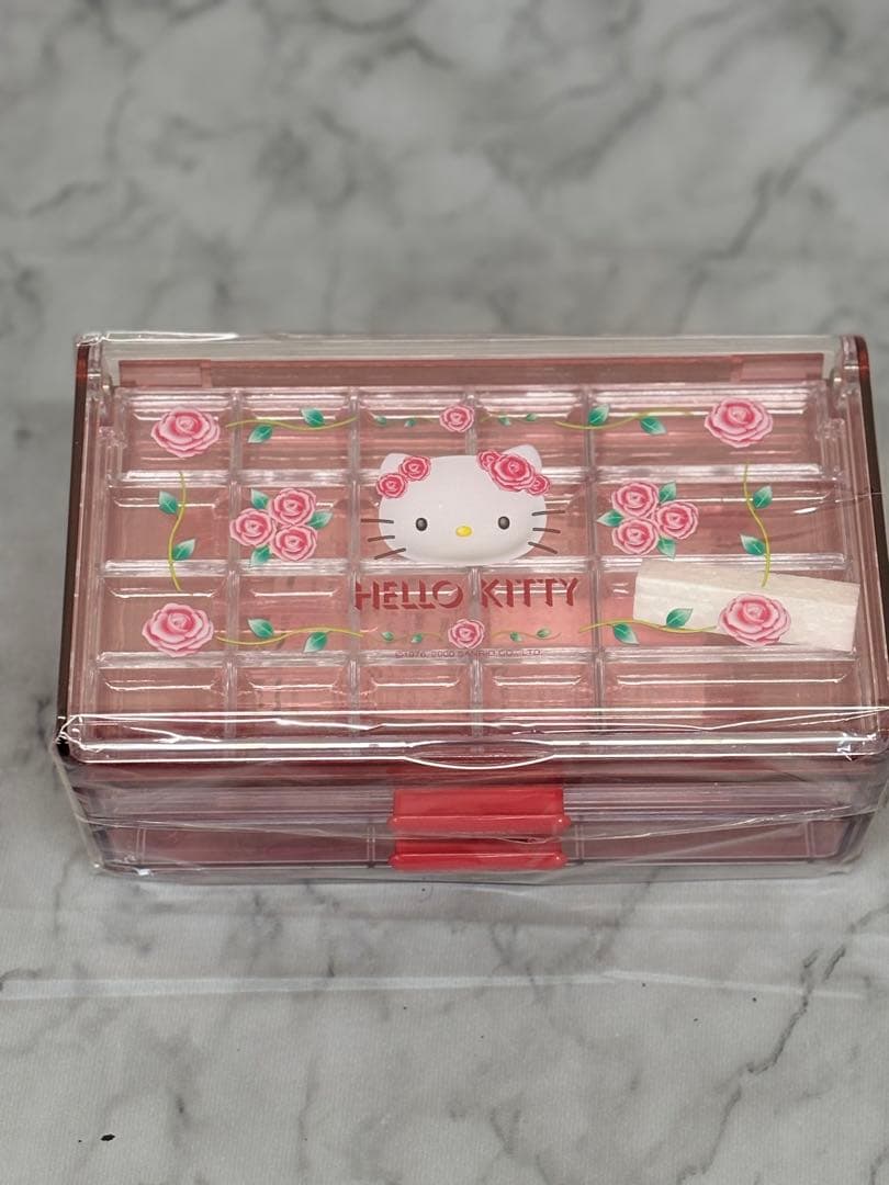 ハローキティ　アクセサリー3段ボックス