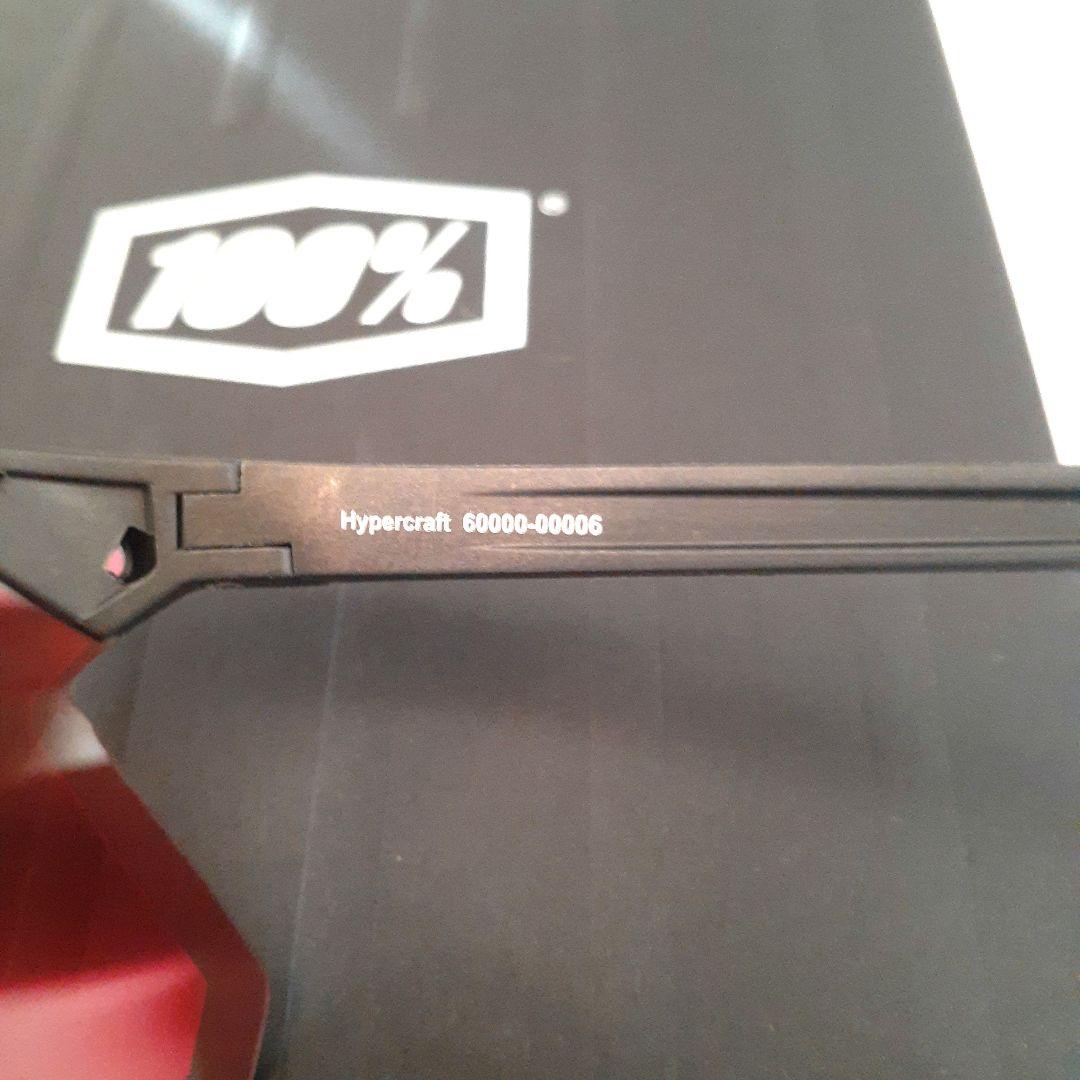 売約済み 100% Hypercraft ブラック レッド ワンハンドレッド