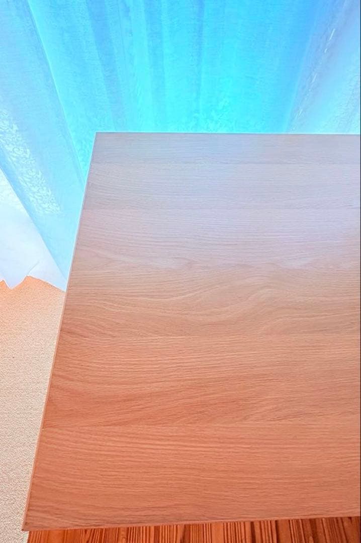 ★きなこ★【無印良品】折りたたみテーブル　120cm オーク材