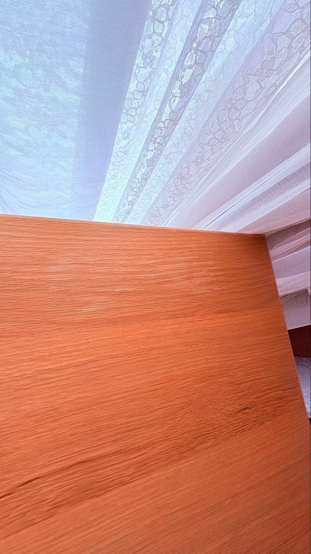 ★きなこ★【無印良品】折りたたみテーブル　120cm オーク材