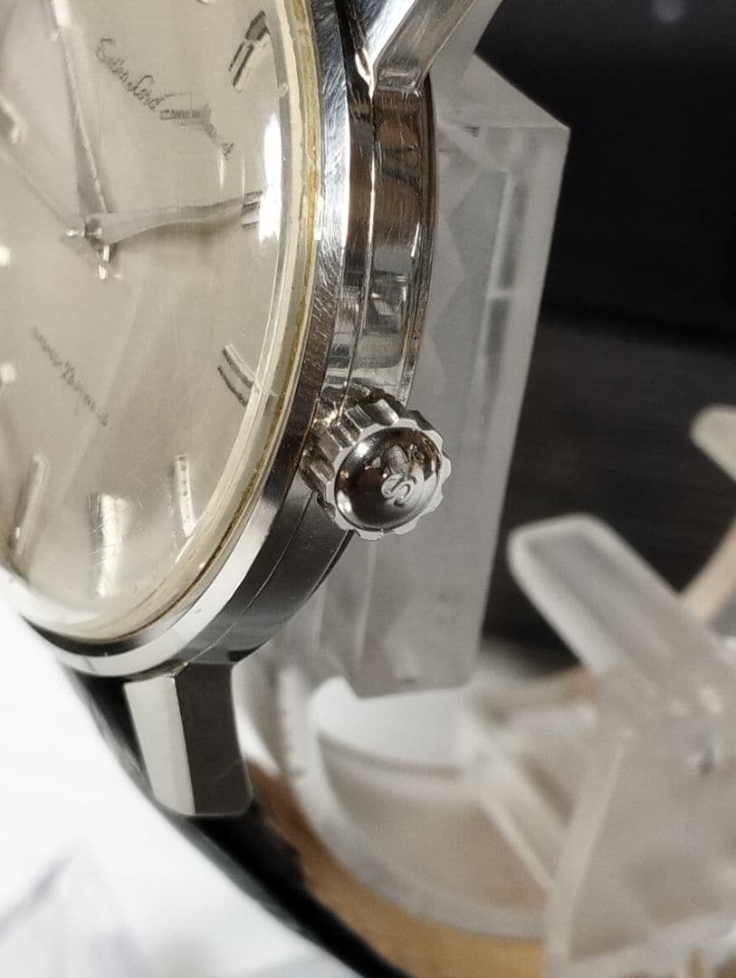 【昭和国産腕時計】 セイコーロードマーベル　23石　秒針規正付き　OH済み