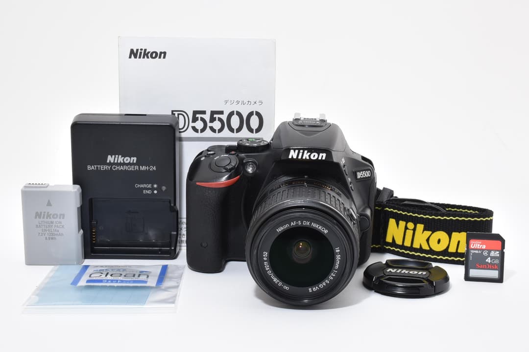 美品 Nikon D5500 Wi-Fi レンズセット #9434