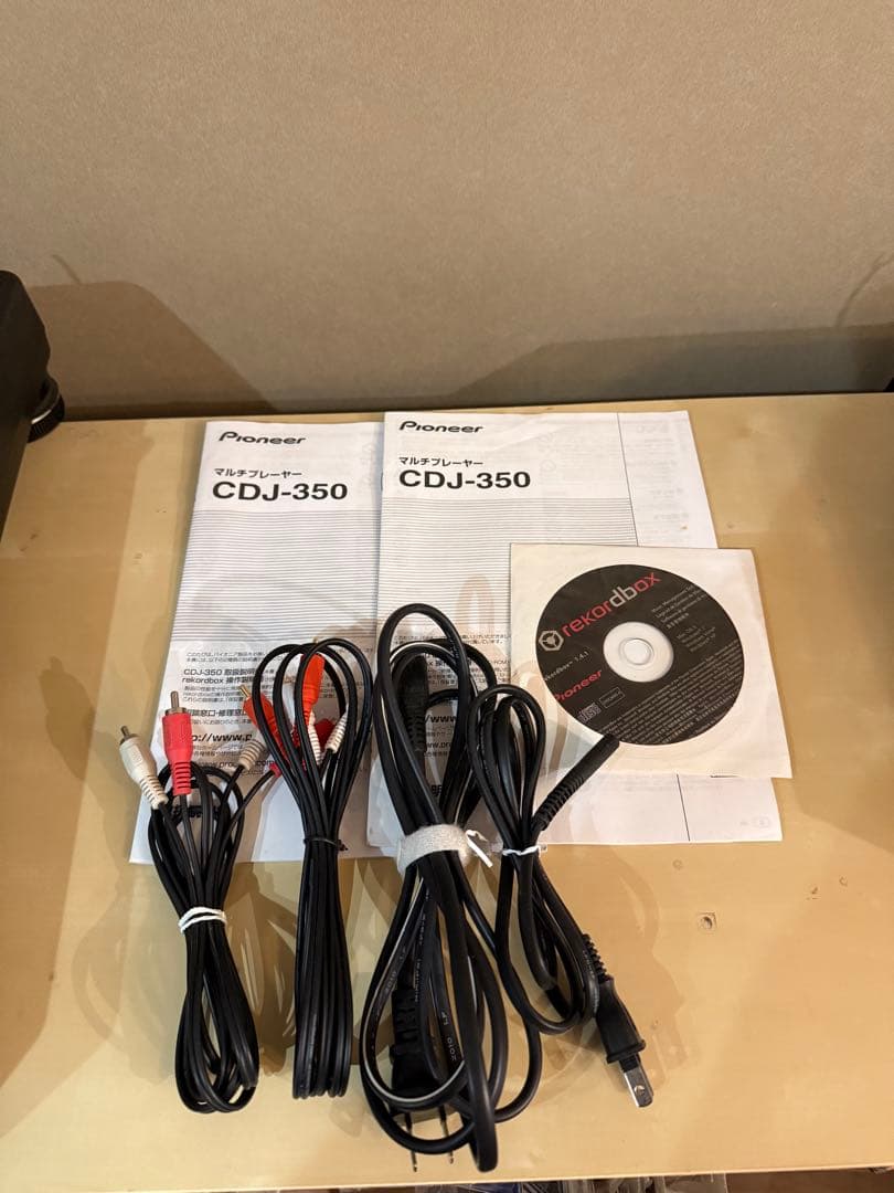 Pioneer CDJ-350(USB対応) 2台セット 付属品あり