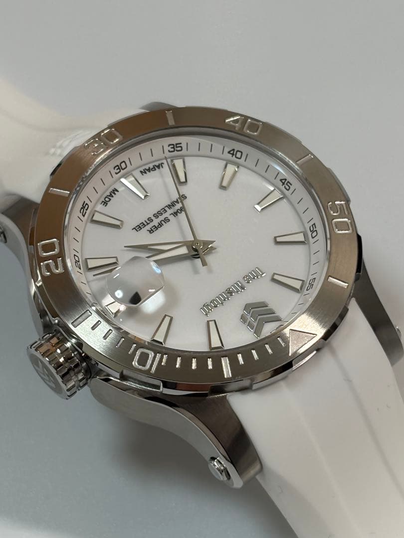 【極美品】The Nishiogi ニシオギ ステンレススチール ホワイトラバー