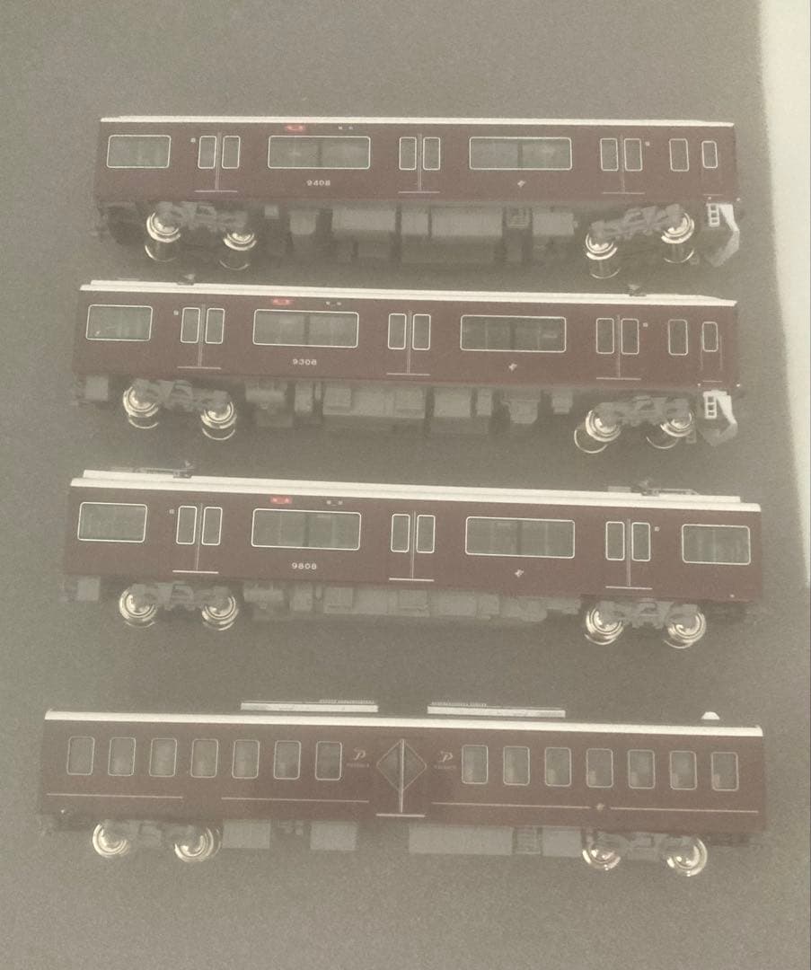 nゲージ KATO 阪急電鉄9300系 8両 プライベース セット 室内灯付き