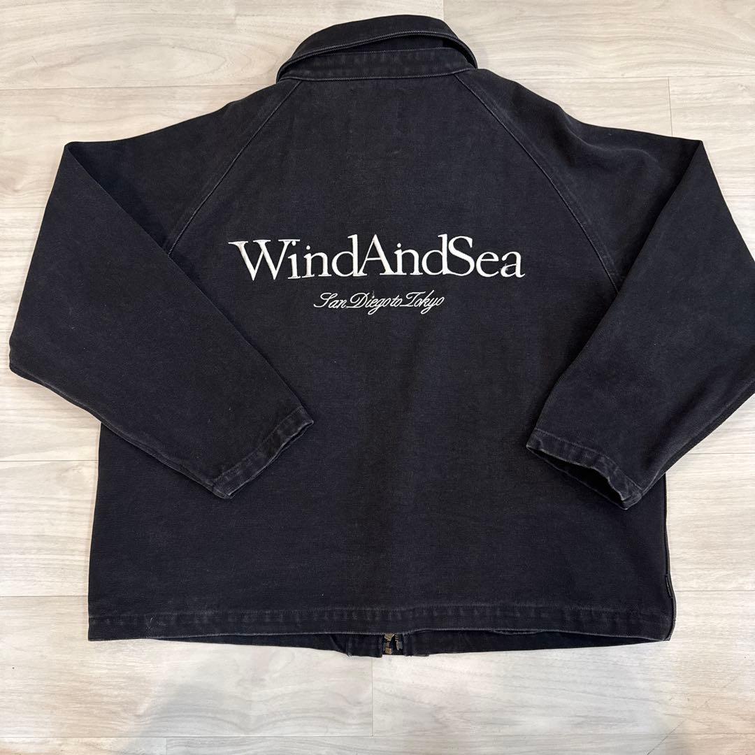 ジャケット・アウター WIND AND SEA Duck Canvas Riding Jacket