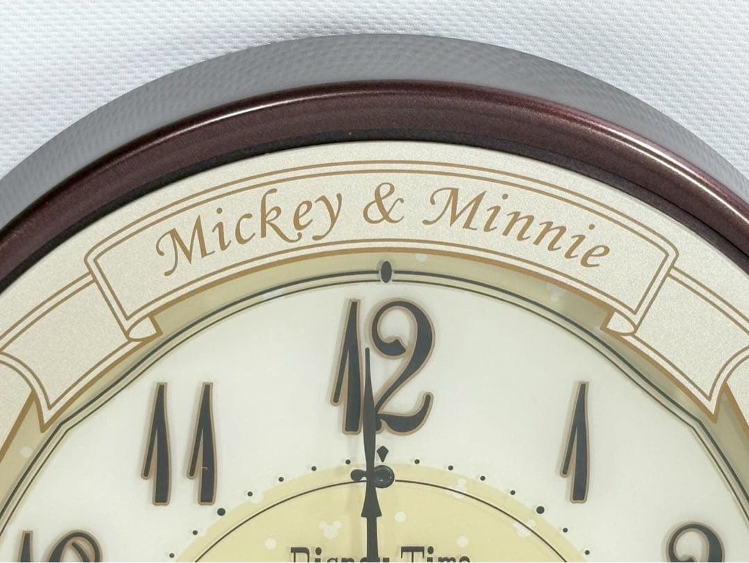 セイコー 掛け時計 FW579B ディズニータイム 電波 ミッキー＆ミニー