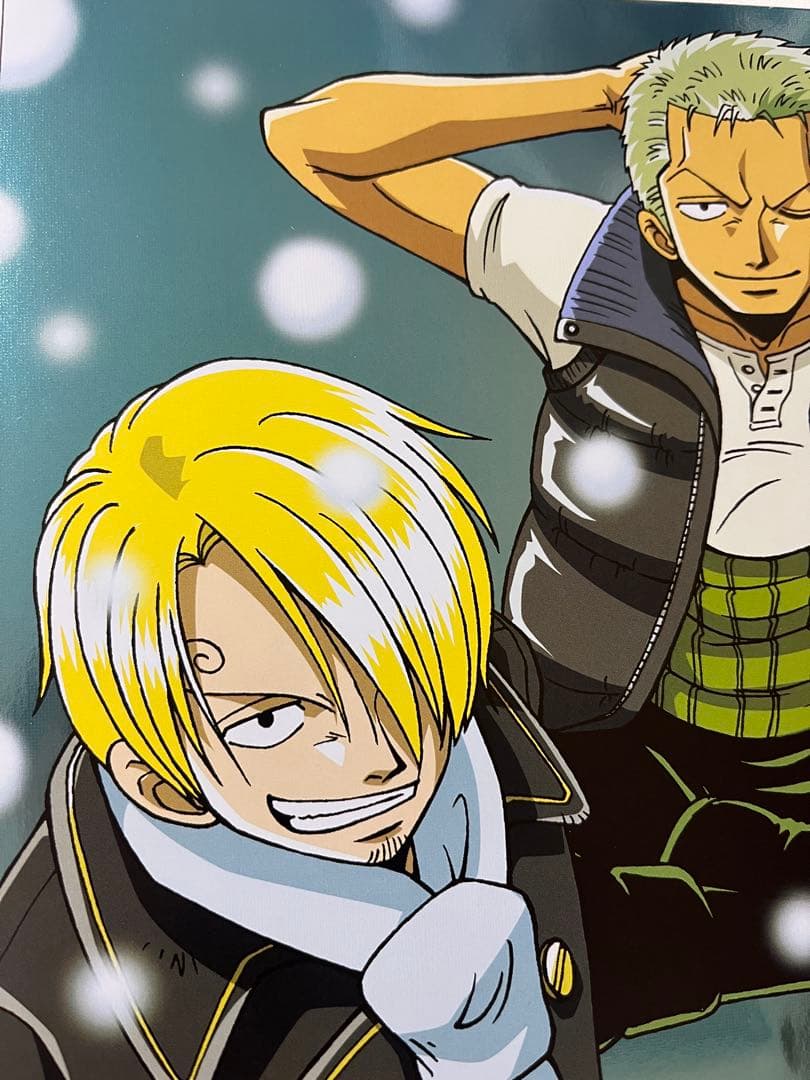 ONEPIECE初期メタルポートレート　ゾロ&サンジ