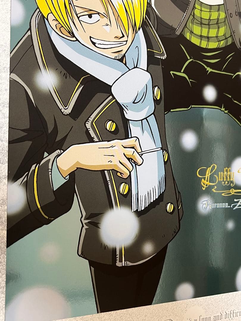 ONEPIECE初期メタルポートレート　ゾロ&サンジ