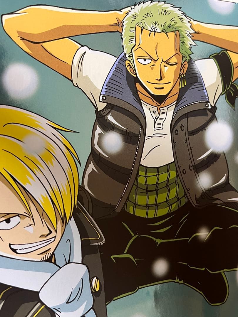 ONEPIECE初期メタルポートレート　ゾロ&サンジ