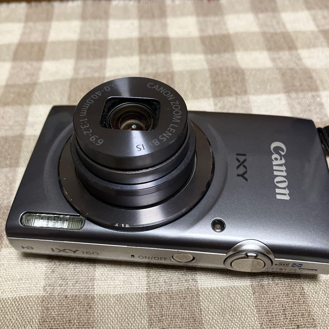Canon キャノン IXY160 コンデジ　シルバー　PC2196