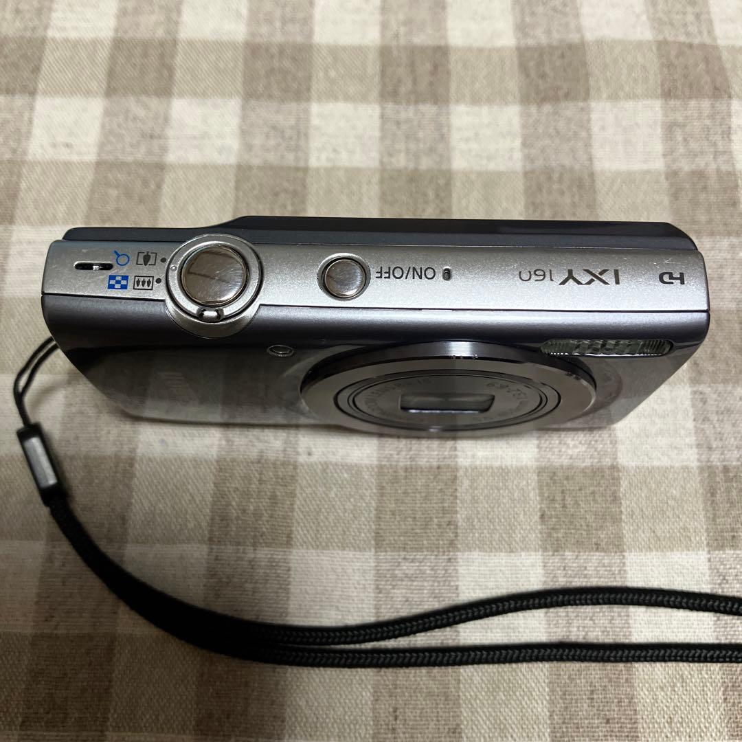 Canon キャノン IXY160 コンデジ　シルバー　PC2196