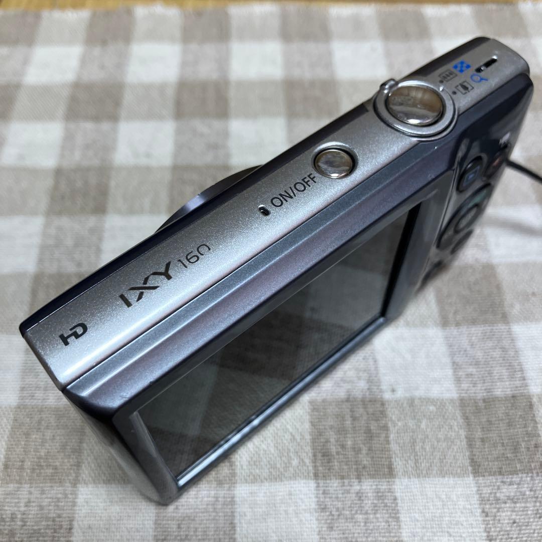 Canon キャノン IXY160 コンデジ　シルバー　PC2196