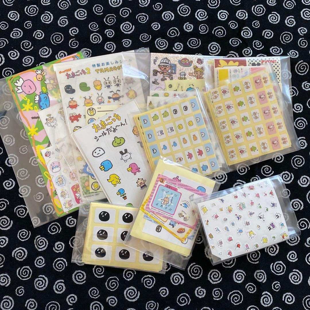 レトロ激レア品‼︎未使用品‼︎当時物たまごっち/てんしっち/シール帳用ステッカー帳用