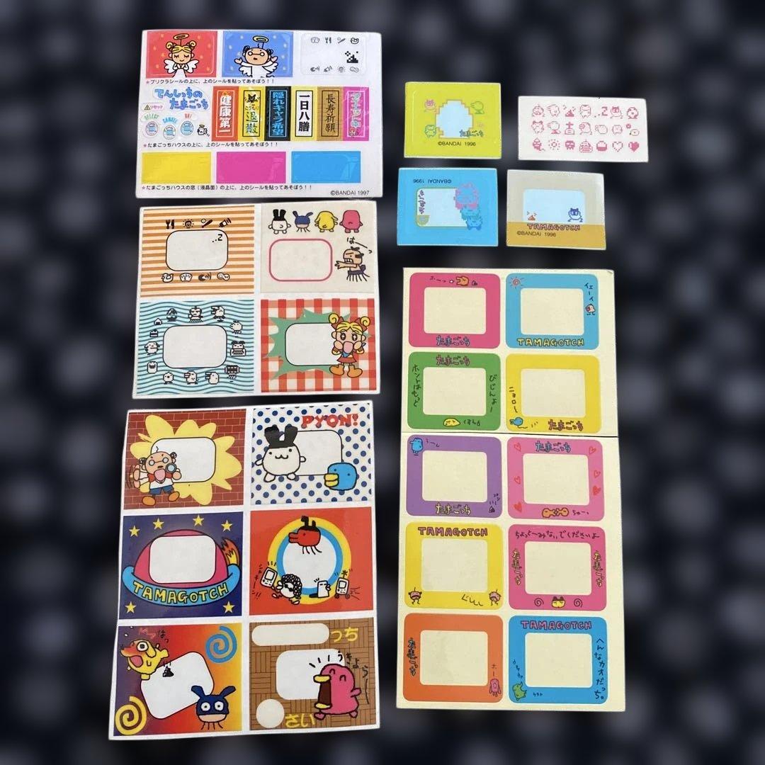 レトロ激レア品‼︎未使用品‼︎当時物たまごっち/てんしっち/シール帳用ステッカー帳用